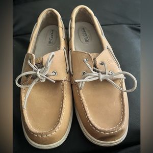 Sperry: Tan Women’s Boat Shoes: Size 10
